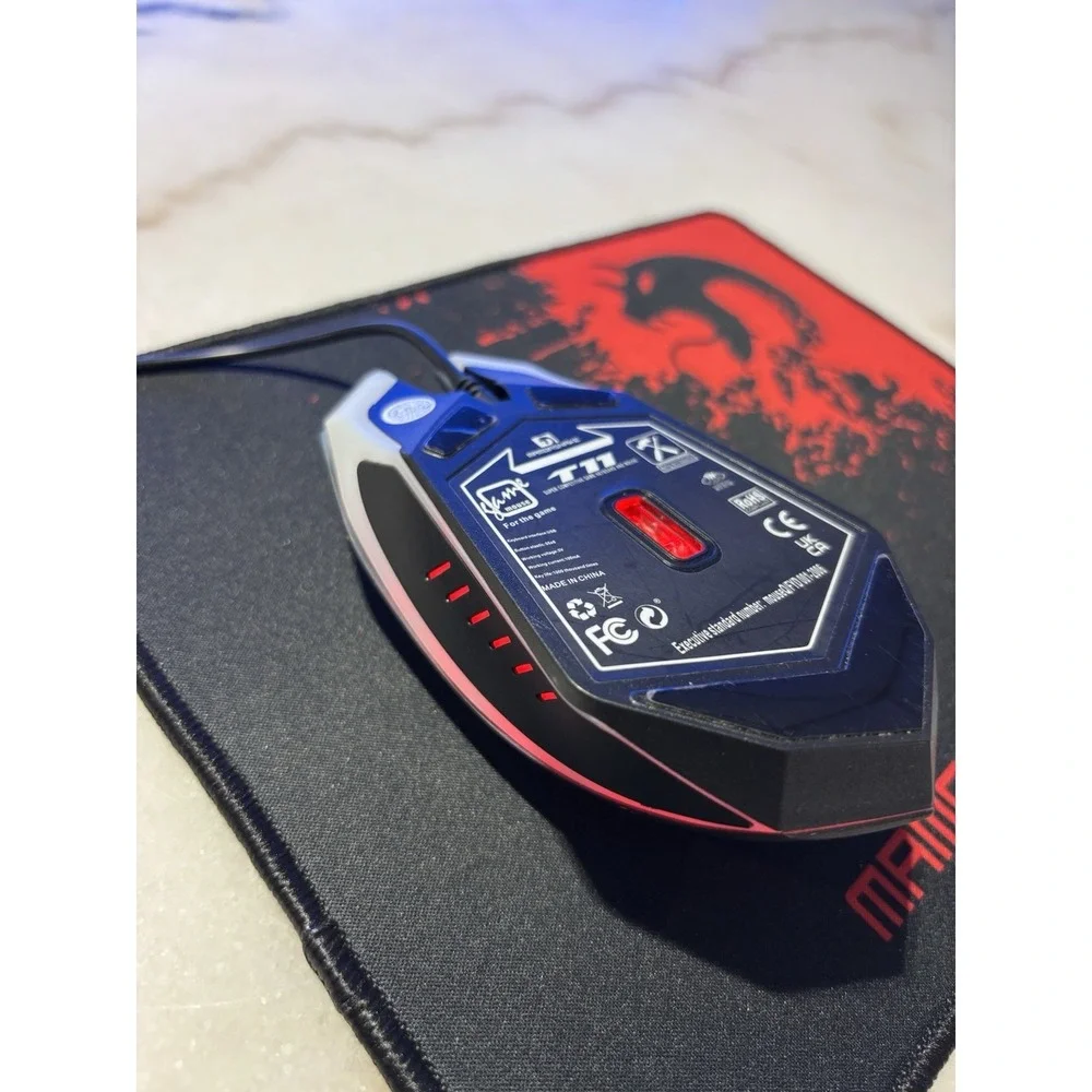 Mambasnake Liger T11 Wired Gaming Mouse Including Mouse Pad USB Cable